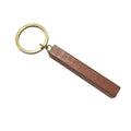 Wood Keychain Blanks Wood Keyring Blanks Wood Blank Keychains Rectangle Wood Keychain Blank for Engraving DIY Crafts