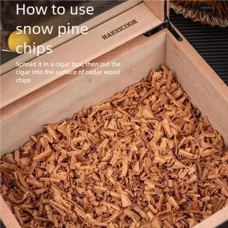 Natural cedar wood pure Spanish moisturizing maintenance cedar wood shavings cigar box wood shavings cedar wood shavings 50