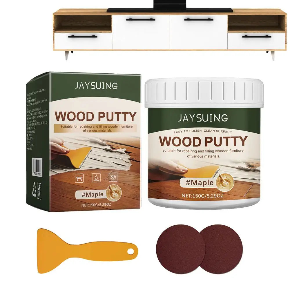 Wood Filler Exterior All-Purpose Exterior Wood Filler Wall Putty Hole Repair Professional Wood Hole Filler Stainable Wood Filler